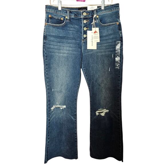Lucky Brand Denim - LUCKY BRAND Sweet Mid Rise Boot Button Fly Jeans